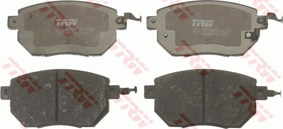 TRW GDB3416 - Brake Pad Set, disc brake parts5.com