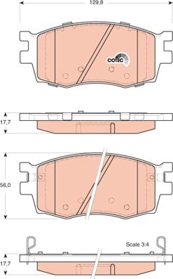 TRW GDB3420 - - - parts5.com