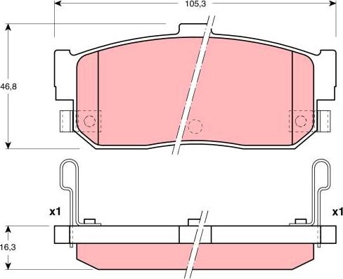 TRW GDB3181 - - - parts5.com