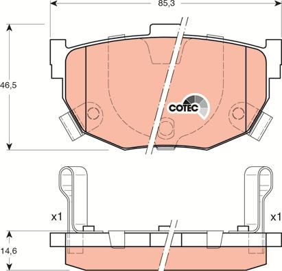 TRW GDB3170 - - - parts5.com