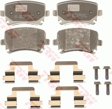 TRW GDB2083 - Bremsbelagsatz, Scheibenbremse parts5.com