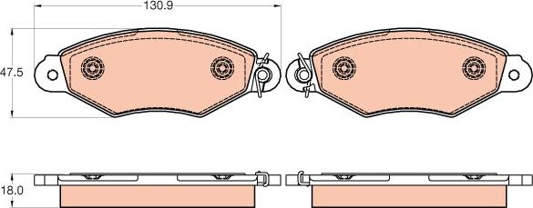 TRW GDB2024 - Jarrupala, levyjarru parts5.com