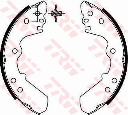 TRW GS8551 - Set saboti frana parts5.com