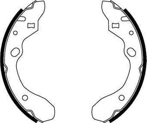 TRW GS8582 - Set saboti frana parts5.com