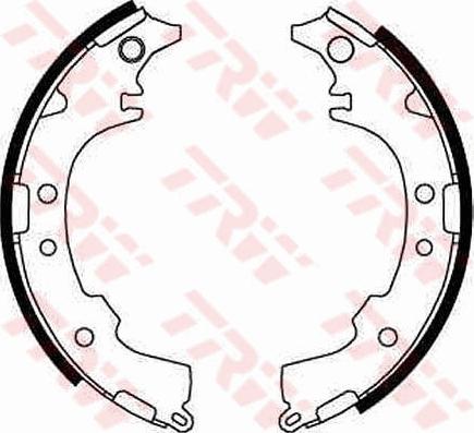 TRW GS8652 - Set saboti frana parts5.com