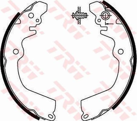 TRW GS8666 - Set saboti frana parts5.com