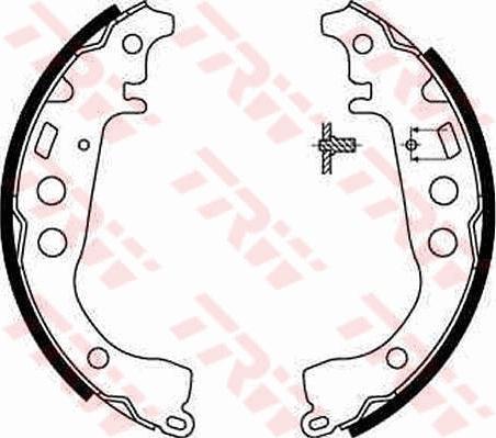 TRW GS8673 - Set saboti frana parts5.com