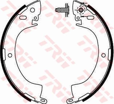 TRW GS8185 - Brake Shoe Set parts5.com