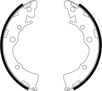 TRW GS8812 - Set saboti frana parts5.com