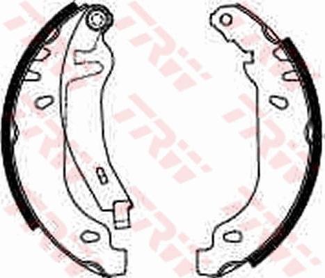 TRW GS8211 - Σετ σιαγόνων φρένων parts5.com