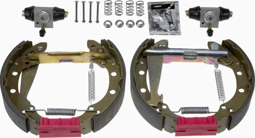 TRW GSK1511 - Brake Shoe Set parts5.com