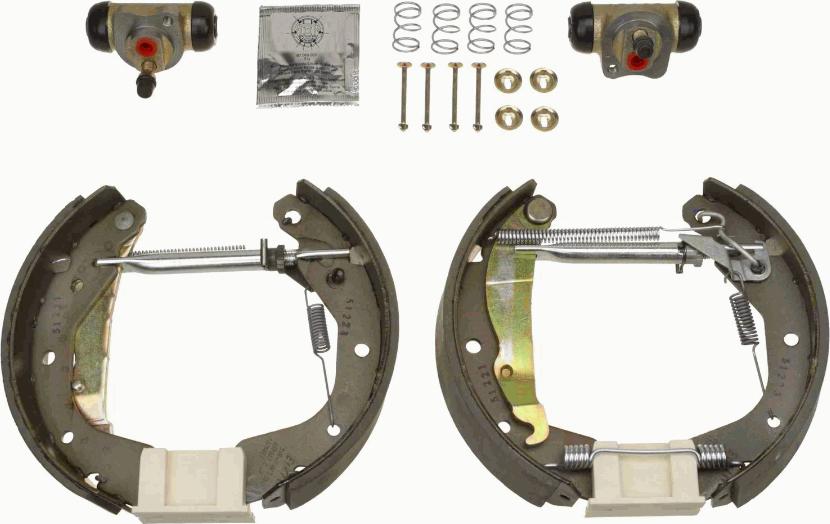 TRW GSK1625 - Set saboti frana parts5.com