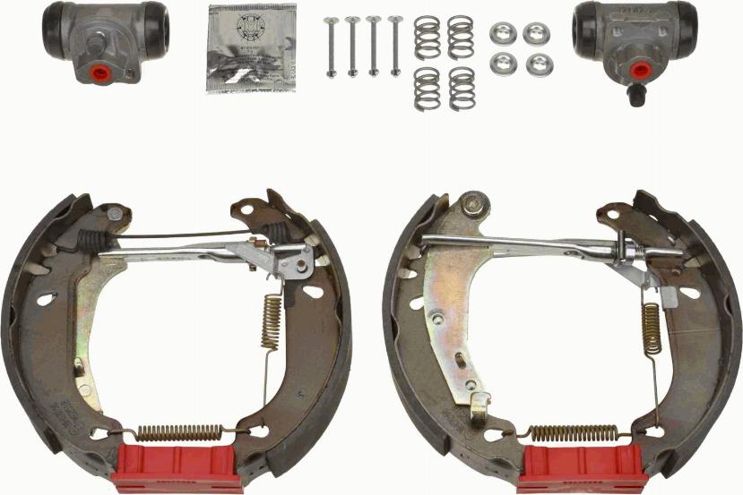 TRW GSK1070 - Piduriklotside komplekt parts5.com