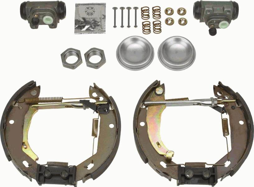 TRW GSK1136 - Sada brzdových čelistí parts5.com