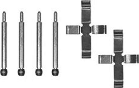 TRW PFK152 - Set accesorii, placute frana parts5.com