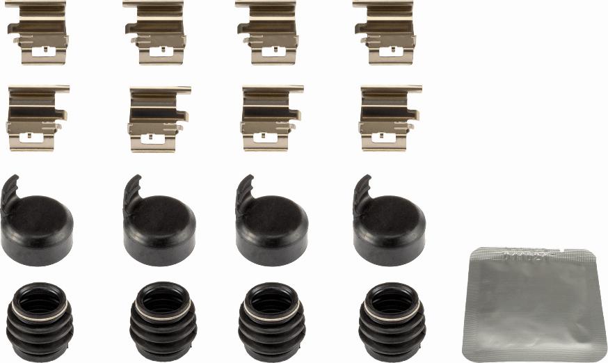 TRW PFK763 - Zubehörsatz, Scheibenbremsbelag parts5.com