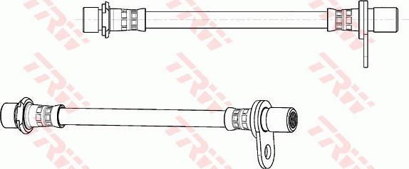 TRW PHA603 - Przewód hamulcowy elastyczny parts5.com