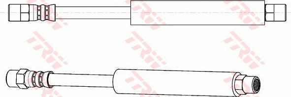 TRW PHA127 - Furtun frana parts5.com