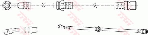 TRW PHD992 - Zavorna cev parts5.com