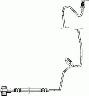 TRW PHD942 - Furtun frana parts5.com