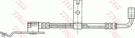 TRW PHD402 - Furtun frana parts5.com