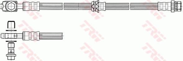 TRW PHD560 - Furtun frana parts5.com