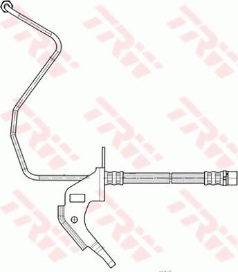 TRW PHD563 - Brake Hose parts5.com