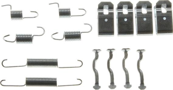 TRW SFK404 - Set accesorii, saboti frana parcare parts5.com