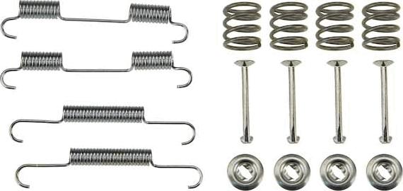 TRW SFK418 - Set accesorii, saboti frana parcare parts5.com