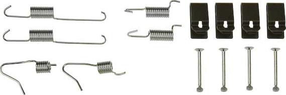 TRW SFK422 - Set accesorii, saboti frana parcare parts5.com