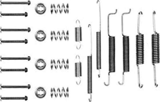 TRW SFK58 - Sada príslużenstva brzdovej čeľuste parts5.com