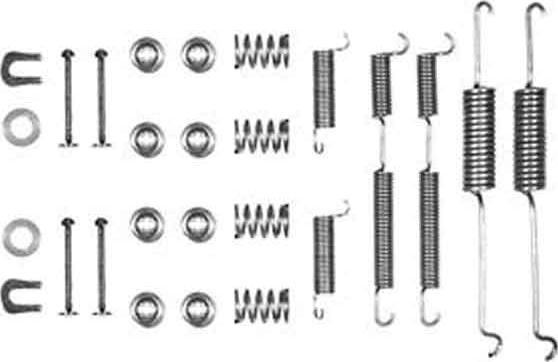 TRW SFK11 - Lisakomplekt, Piduriklotsid parts5.com