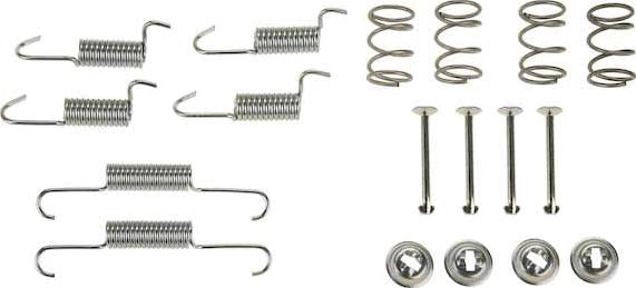 TRW SFK399 - Set accesorii, saboti frana parcare parts5.com