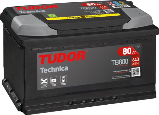 Tudor TB800 - Batería de arranque parts5.com