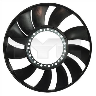 TYC 802-0055-2 - Kolo ventilatora, hlađenje motora parts5.com