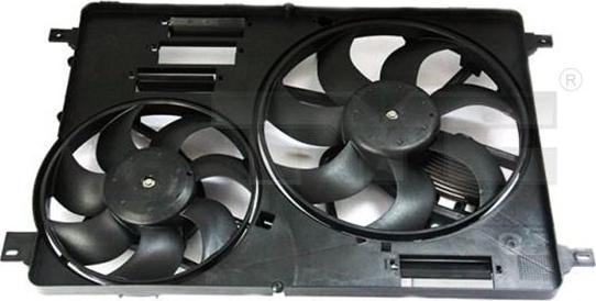 TYC 838-0009 - Ventilator, hlađenje motora parts5.com