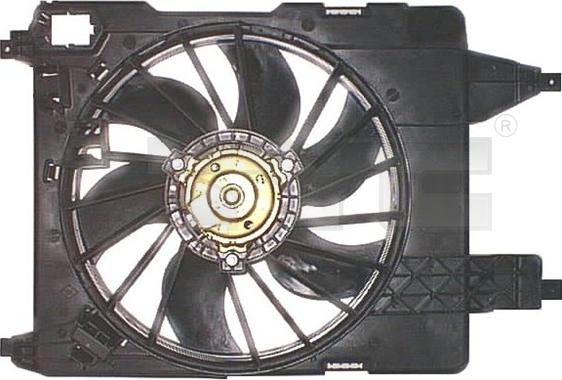 TYC 828-0004 - Ventilateur, refroidissement du moteur parts5.com