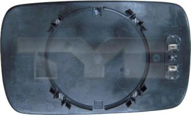 TYC 303-0004-1 - Mirror Glass, outside mirror parts5.com