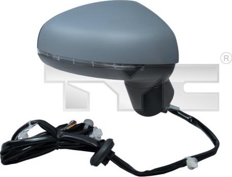 TYC 302-0098 - Outside Mirror parts5.com