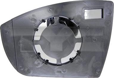 TYC 310-0196-1 - Cristal de espejo, retrovisor exterior parts5.com