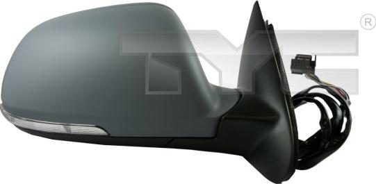 TYC 332-0039 - Outside Mirror parts5.com