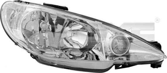 TYC 20-6155-05-2 - Headlight parts5.com