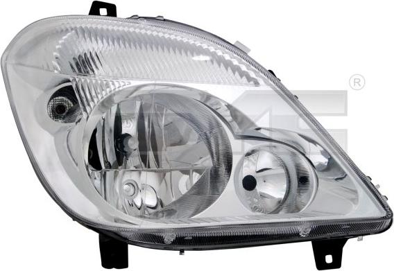 TYC 20-11814-25-2 - Headlight parts5.com