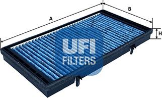 UFI 34.401.00 - Filter, vazduh unutrašnjeg prostora parts5.com