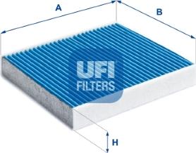 UFI 34.158.00 - Filter, vazduh unutrašnjeg prostora parts5.com