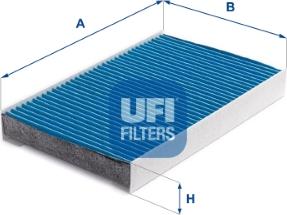 UFI 34.111.00 - Filtru, aer habitaclu parts5.com