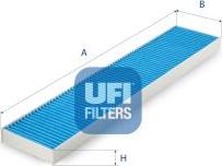 UFI 34.118.00 - Filtru, aer habitaclu parts5.com