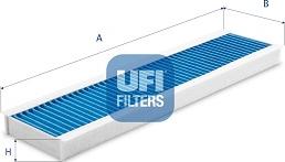 UFI 34.137.00 - Filtru, aer habitaclu parts5.com