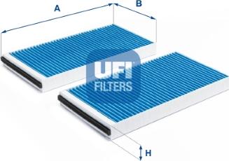 UFI 34.127.00 - Filter, zrak notranjega prostora parts5.com