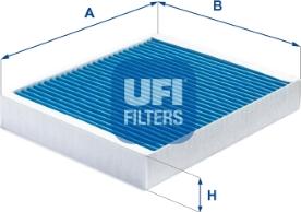 UFI 34.178.00 - Szűrő, utastér levegő parts5.com